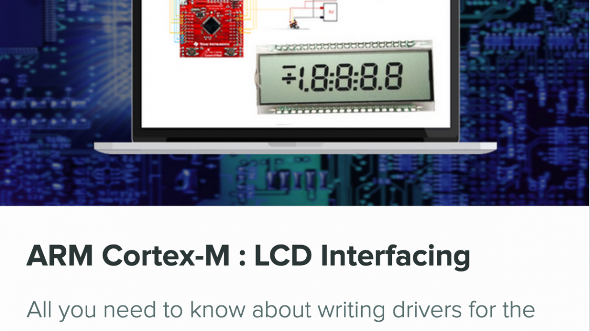 ARM Cortex-M : LCD Interfacing